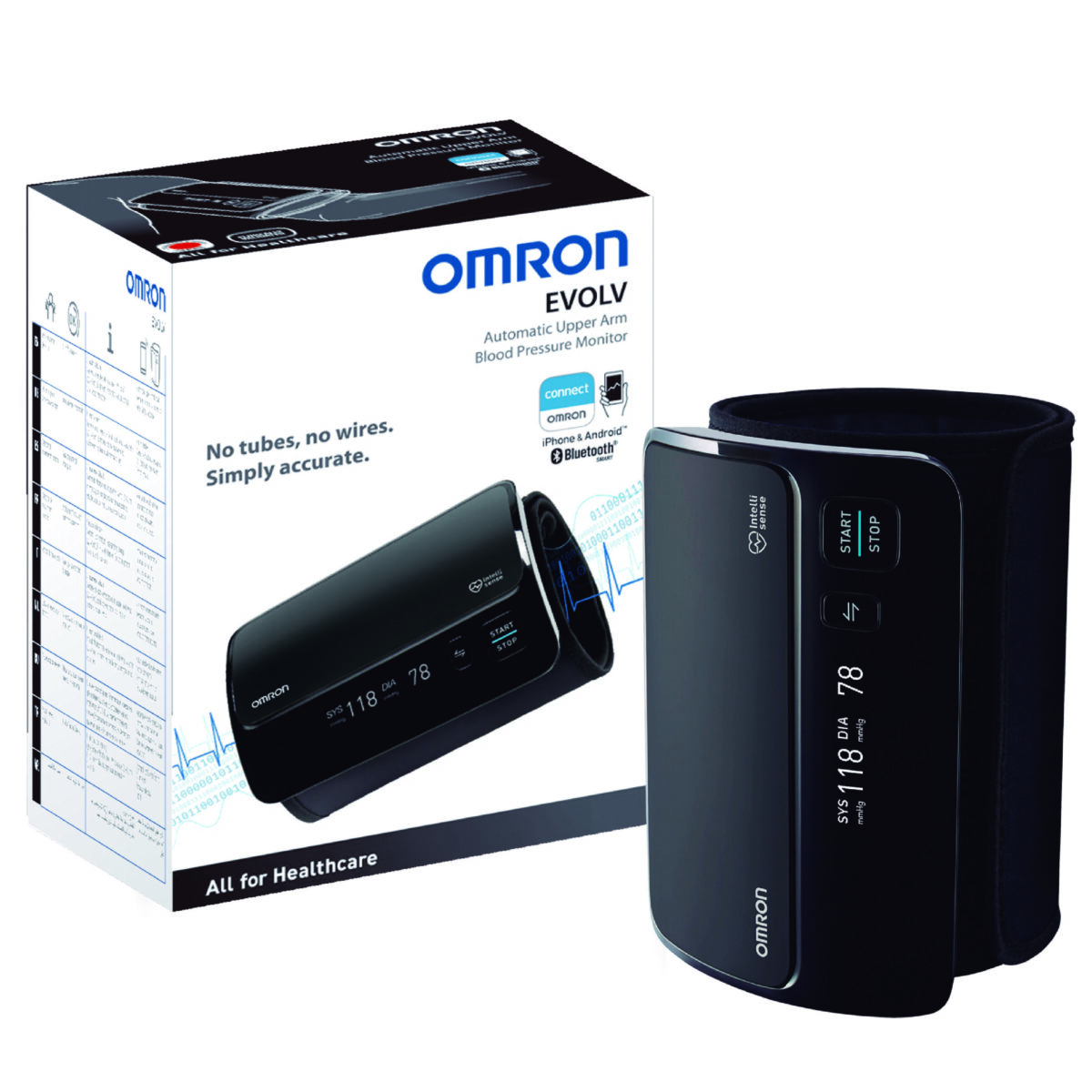 Tensiómetro brazo Evolv BT Omron - HEM7600T