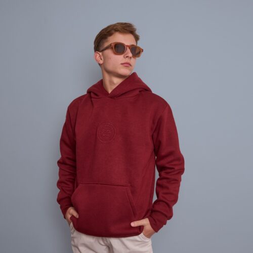 HOODIE AFTER COLLEGE WINE