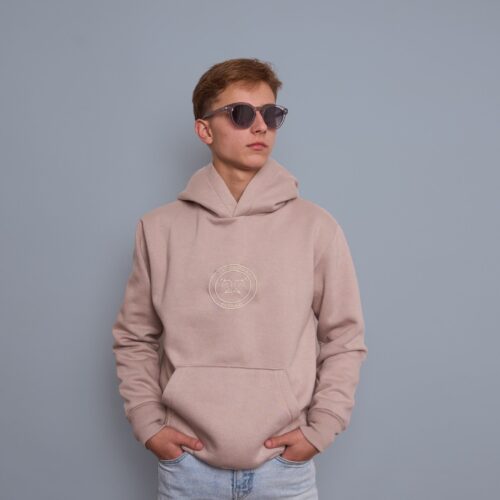 HOODIE AFTER COLLEGE CREAM