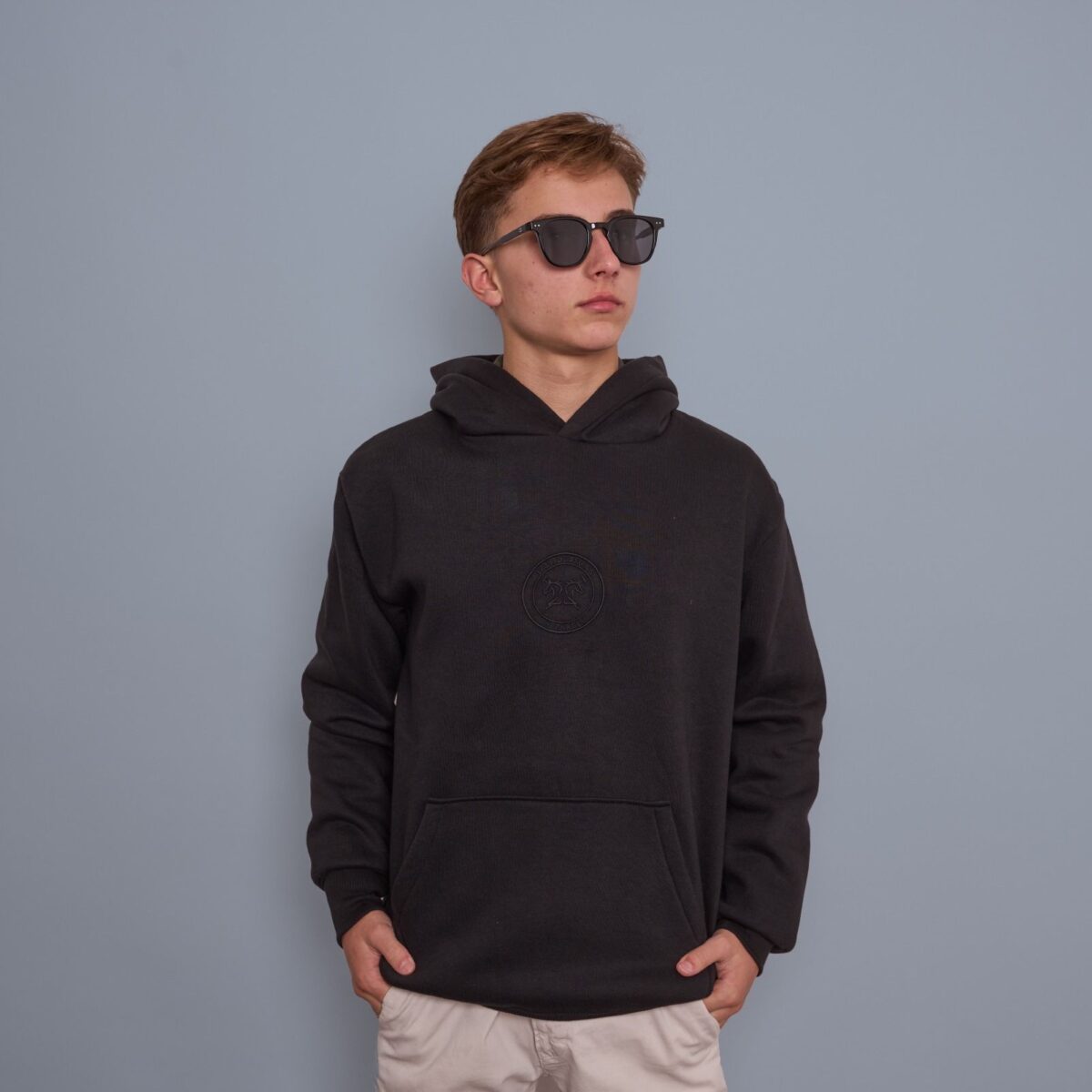HOODIE AFTER COLLEGE BLACK