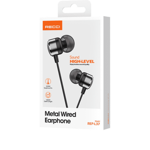 WIRE EARPHONE SOUND HI LEVEL 3.5MM L37