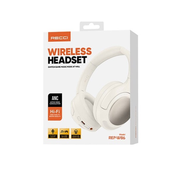 WIRELESS HEADSET ANC BEIGE