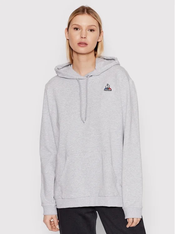 BUZO FILA HOODIE LECOQ ESS Hoody N°1 W FEMENINO GRIS 2210515 - Imagen 2
