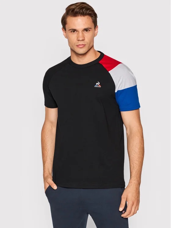 CAMISETA FILA CAMISETA LECOQ BAT Tee SS N°1 M MASCULINO NEGRO 2210553 - Imagen 2