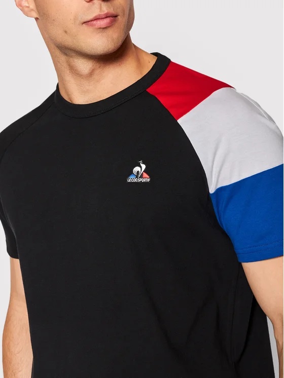 CAMISETA FILA CAMISETA LECOQ BAT Tee SS N°1 M MASCULINO NEGRO 2210553 - Imagen 3