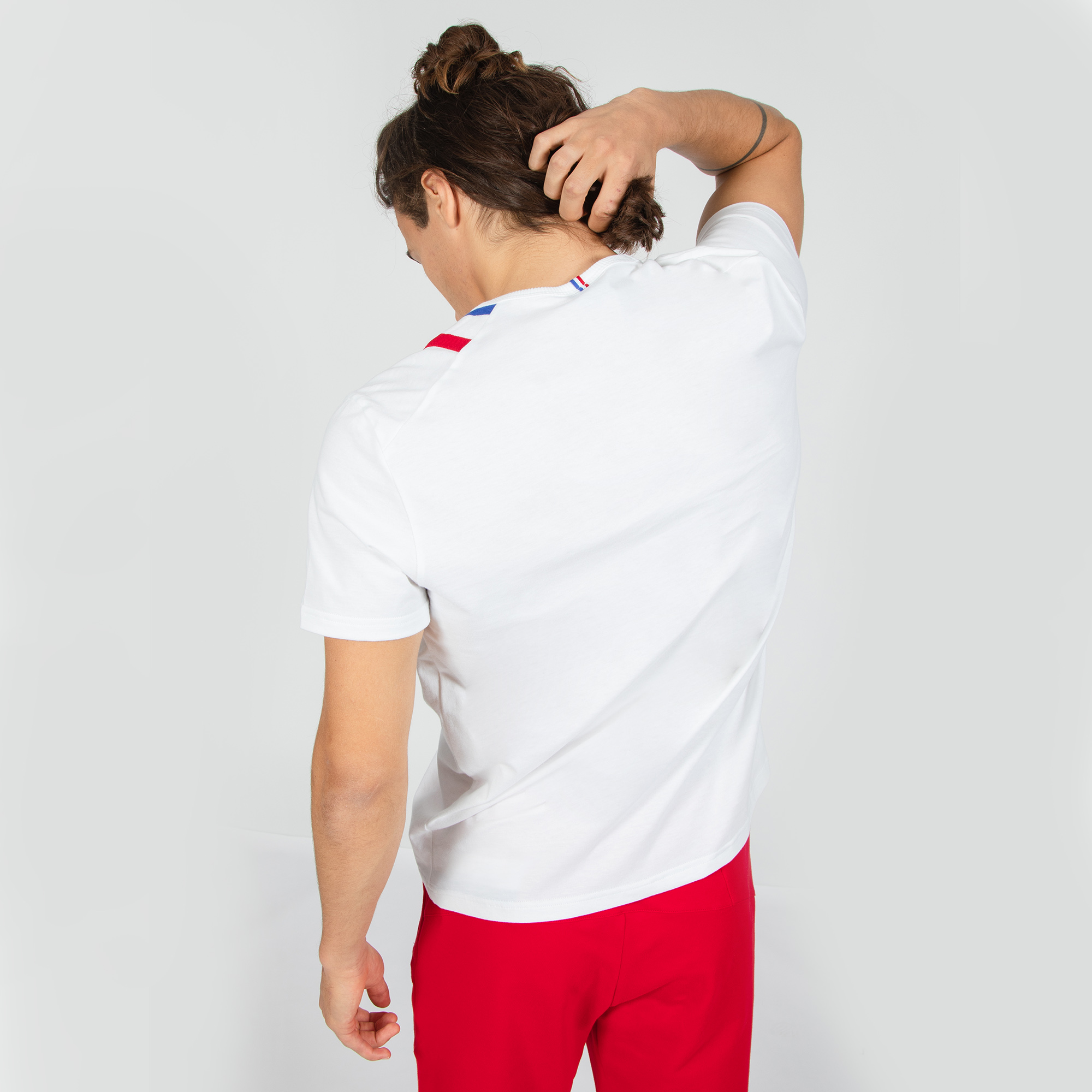 CAMISETA FILA CAMISETA LECOQ TRI Tee SS N°1 M MASCULINO NEGRO 2220302 - Imagen 5