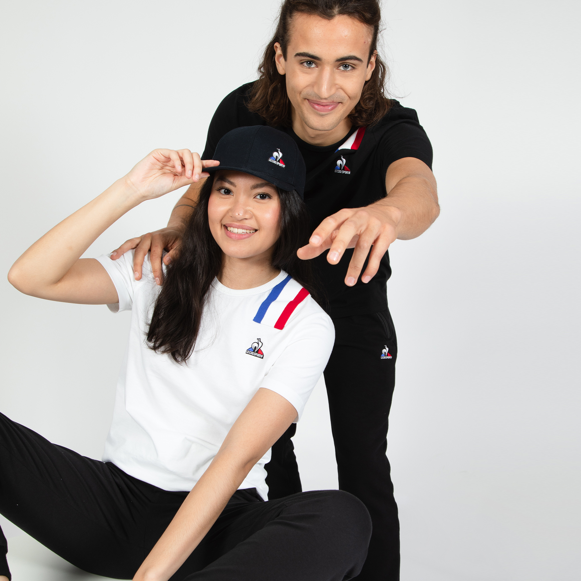 CAMISETA FILA CAMISETA LECOQ TRI Tee SS N°1 M MASCULINO NEGRO 2220302 - Imagen 10