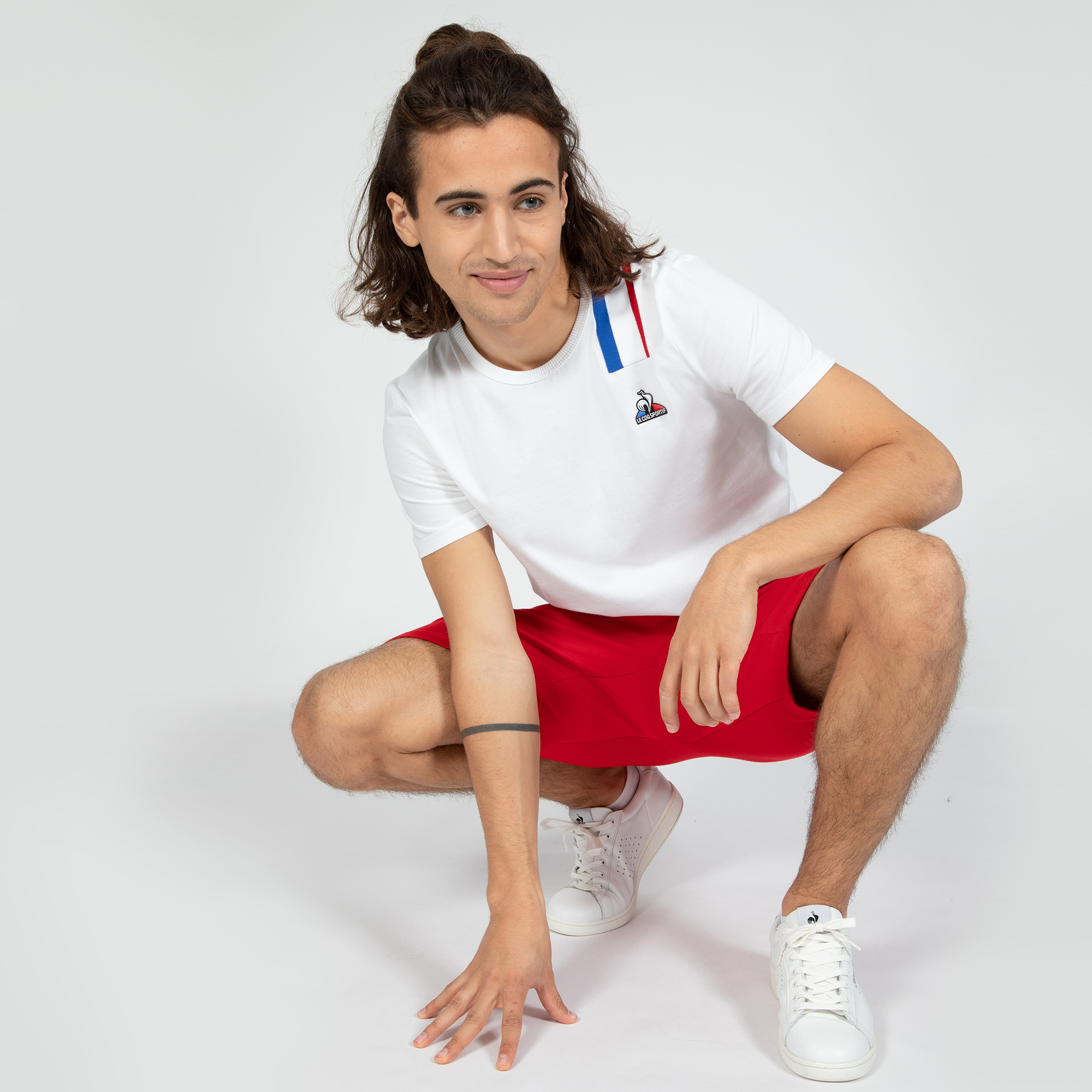 CAMISETA FILA CAMISETA LECOQ TRI Tee SS N°1 M MASCULINO NEGRO 2220302 - Imagen 13