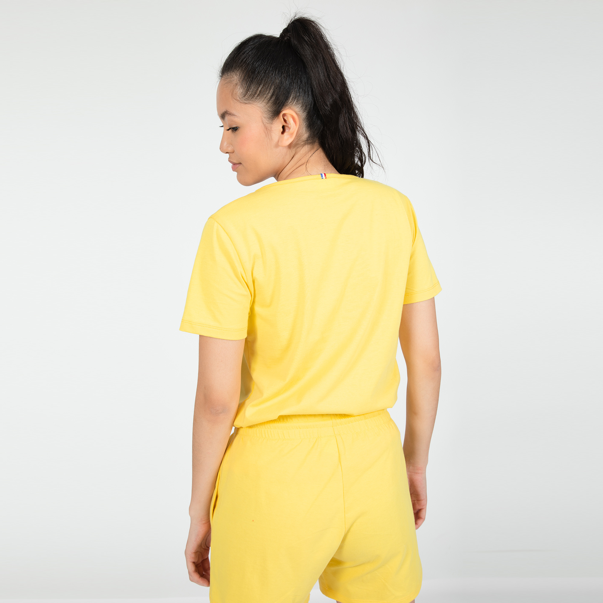 CAMISETA FILA CAMISETA LECOQ SAISON Tee SS N°1 W FEMENINO AMARILLO 2220322 - Imagen 6