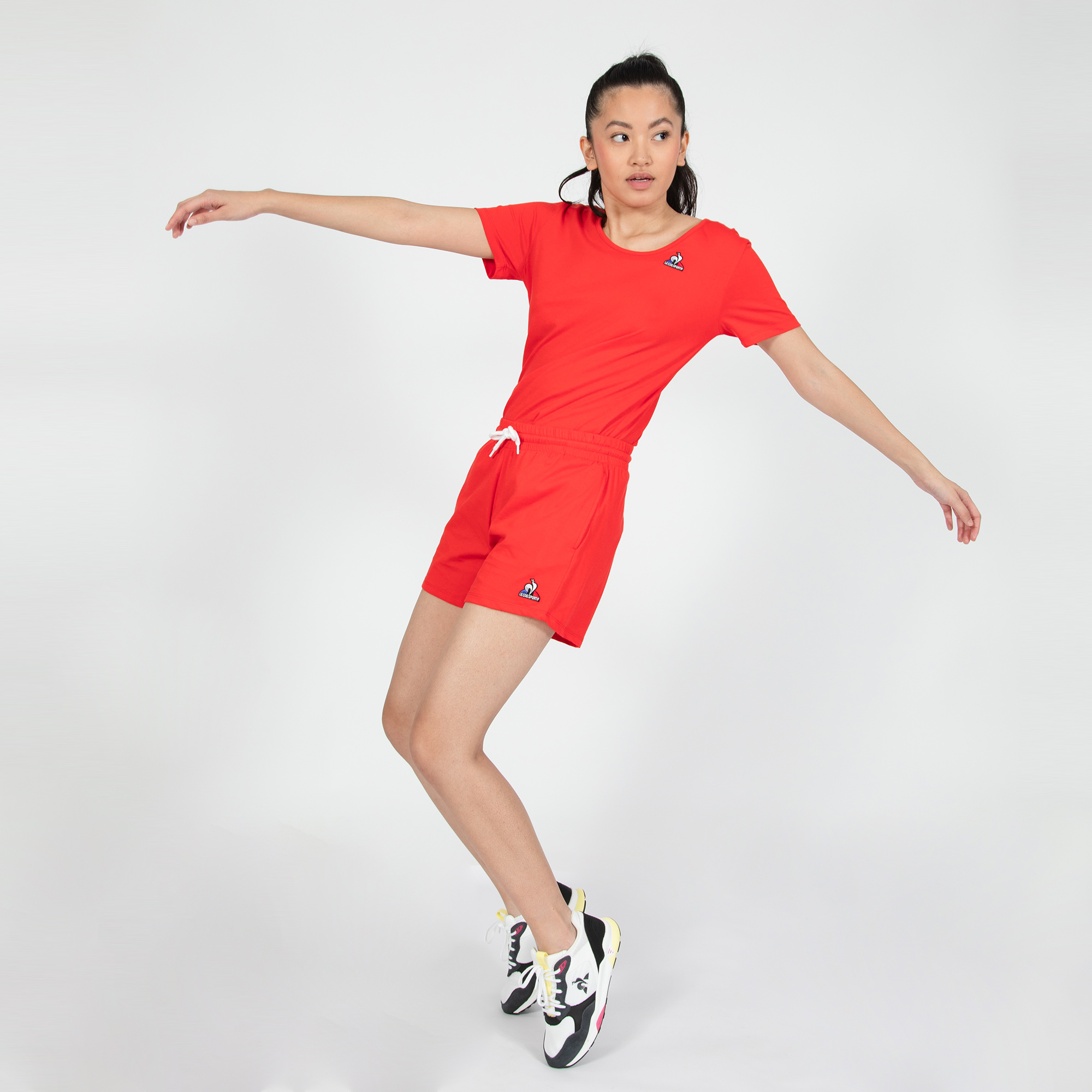 CAMISETA FILA CAMISETA LECOQ SAISON Tee SS N°1 W FEMENINO AMARILLO 2220322 - Imagen 9