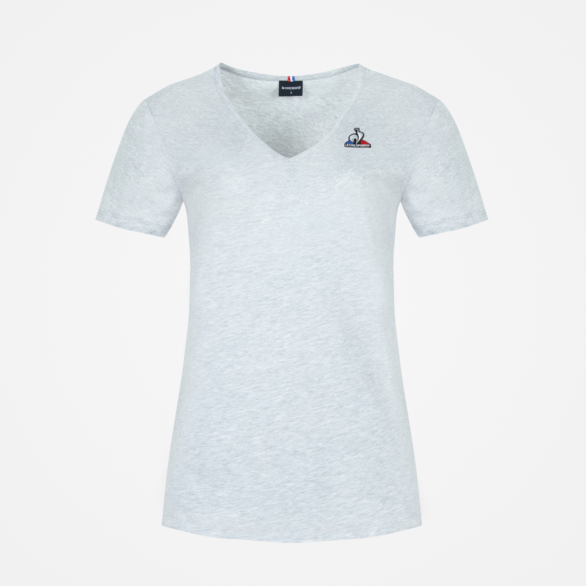 CAMISETA FILA CAMISETA LECOQ ESS Tee SS Col V N°2 W FEMENINO GRIS 2220633 - Imagen 2