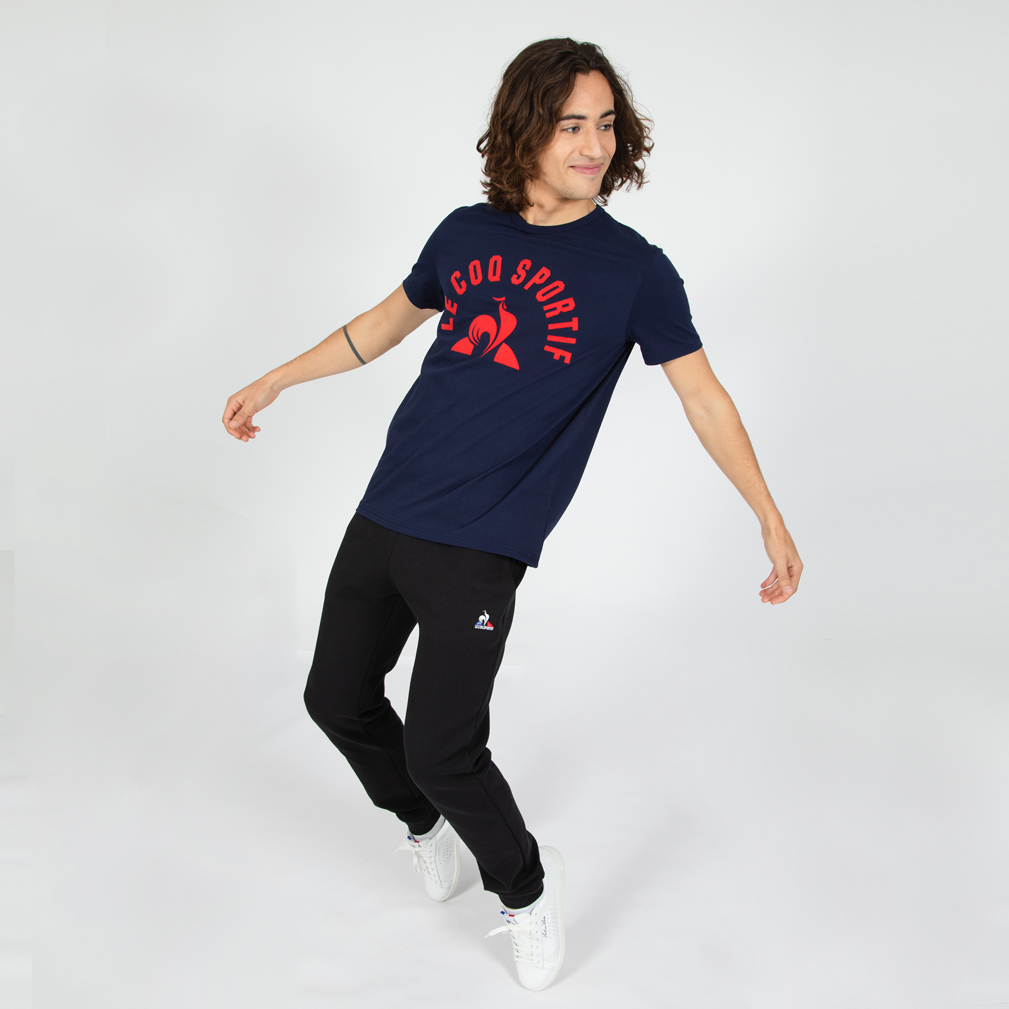 CAMISETA FILA CAMISETA LECOQ BAT Tee SS N°2 M MASCULINO AZUL 2220666 - Imagen 4