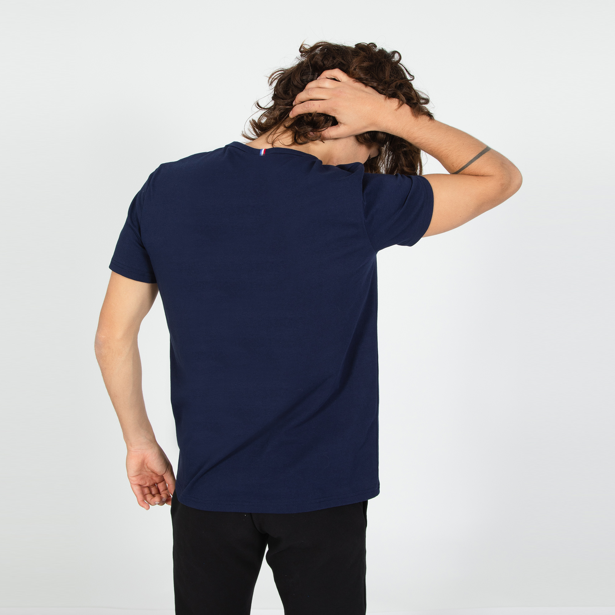 CAMISETA FILA CAMISETA LECOQ BAT Tee SS N°2 M MASCULINO AZUL 2220666 - Imagen 6