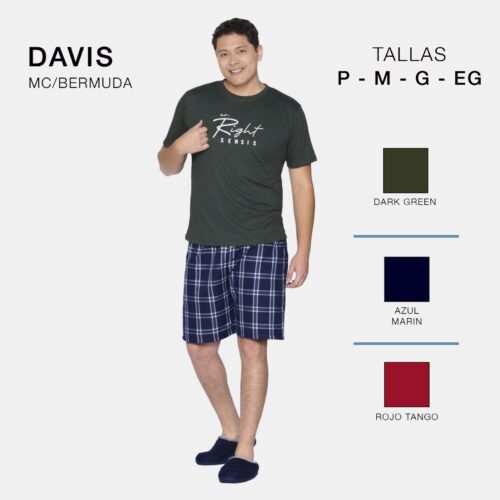 PIJAMA ELAN DAVIS MULTIUSO BERMUDA