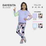 CONJUNTO BUSO + PANTALON INFANTIL NANETTI DAYESITA CASUAL