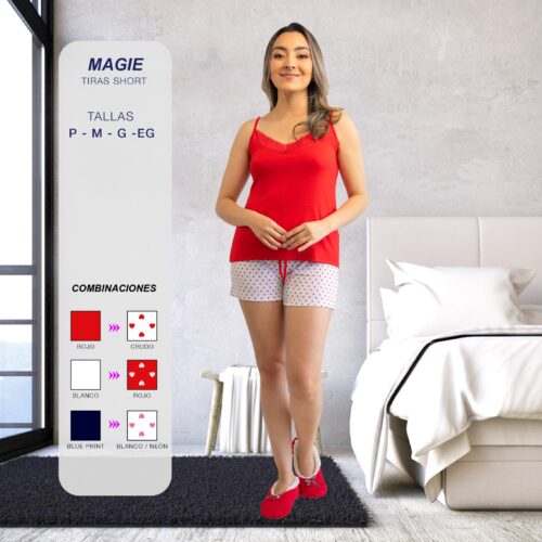 PIJAMA ELAN MAGIE MULTIUSO TIRAS SHORT