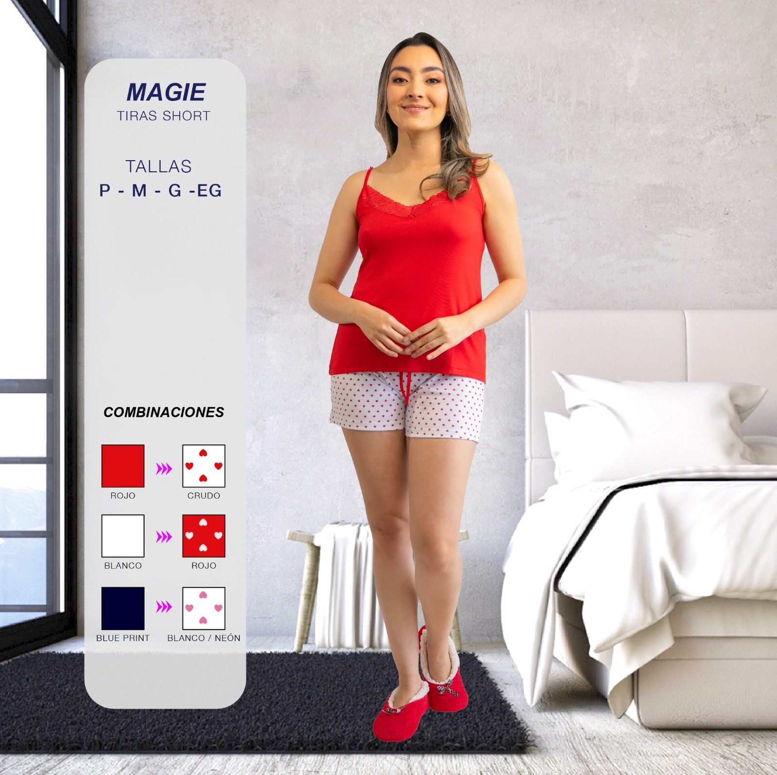 PIJAMA ELAN MAGIE MULTIUSO TIRAS SHORT