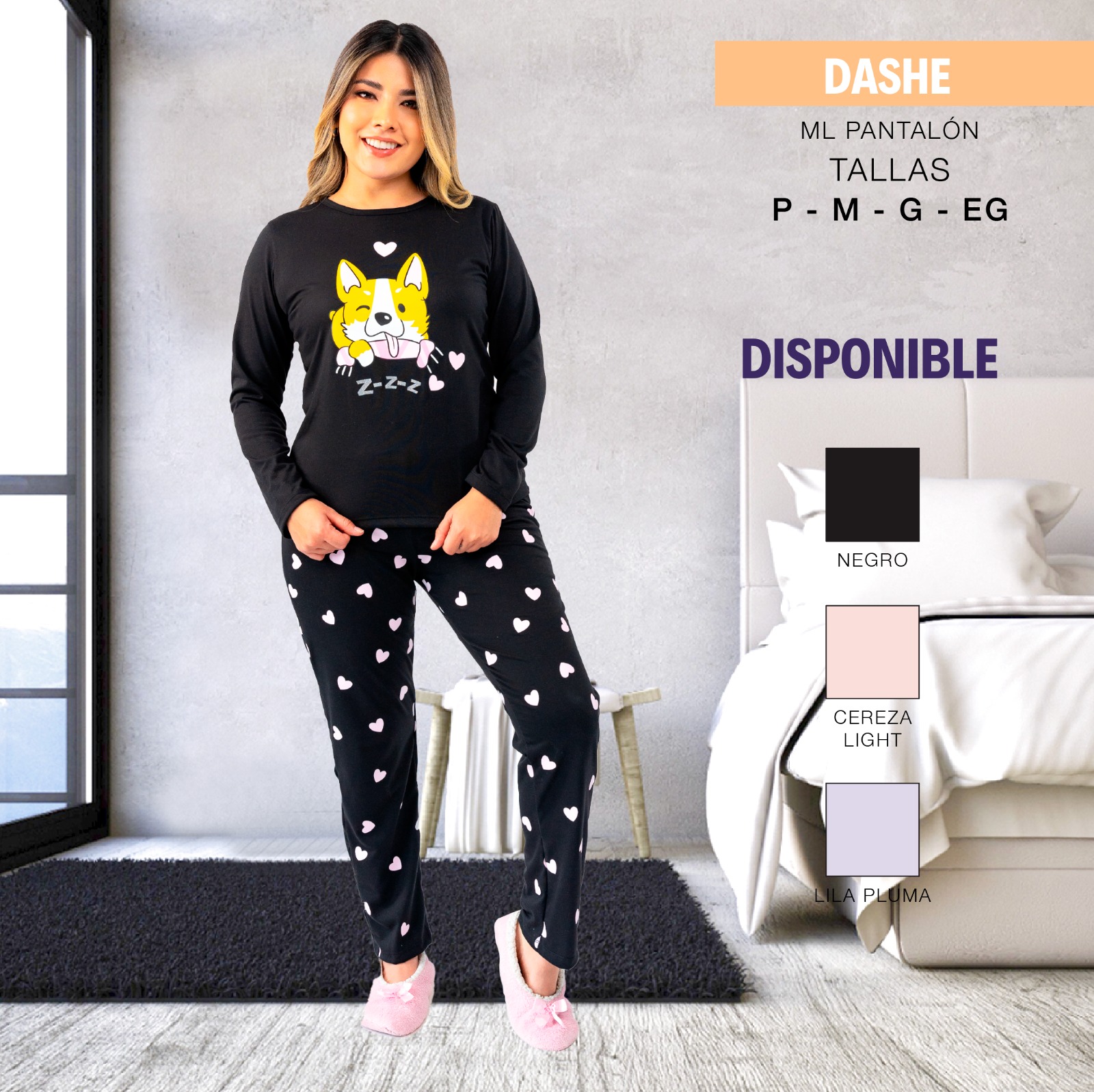 PIJAMA ELAN DASHE MULTIUSO ML PT