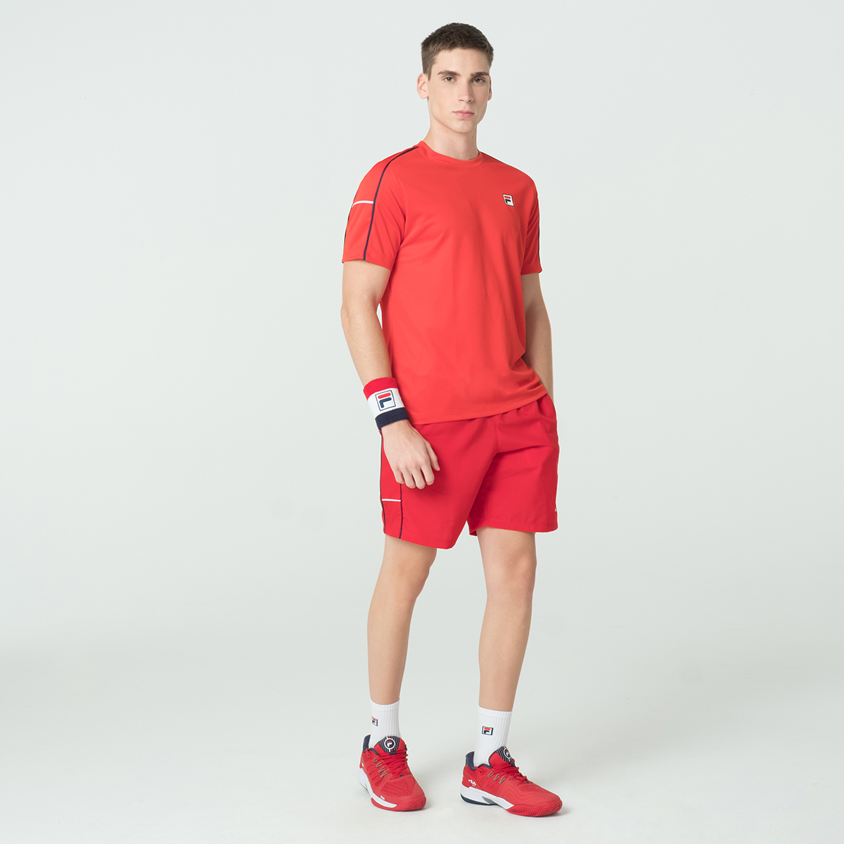 CAMISETA FILA REMERA TENNIS LINE HOMBRE - Imagen 2