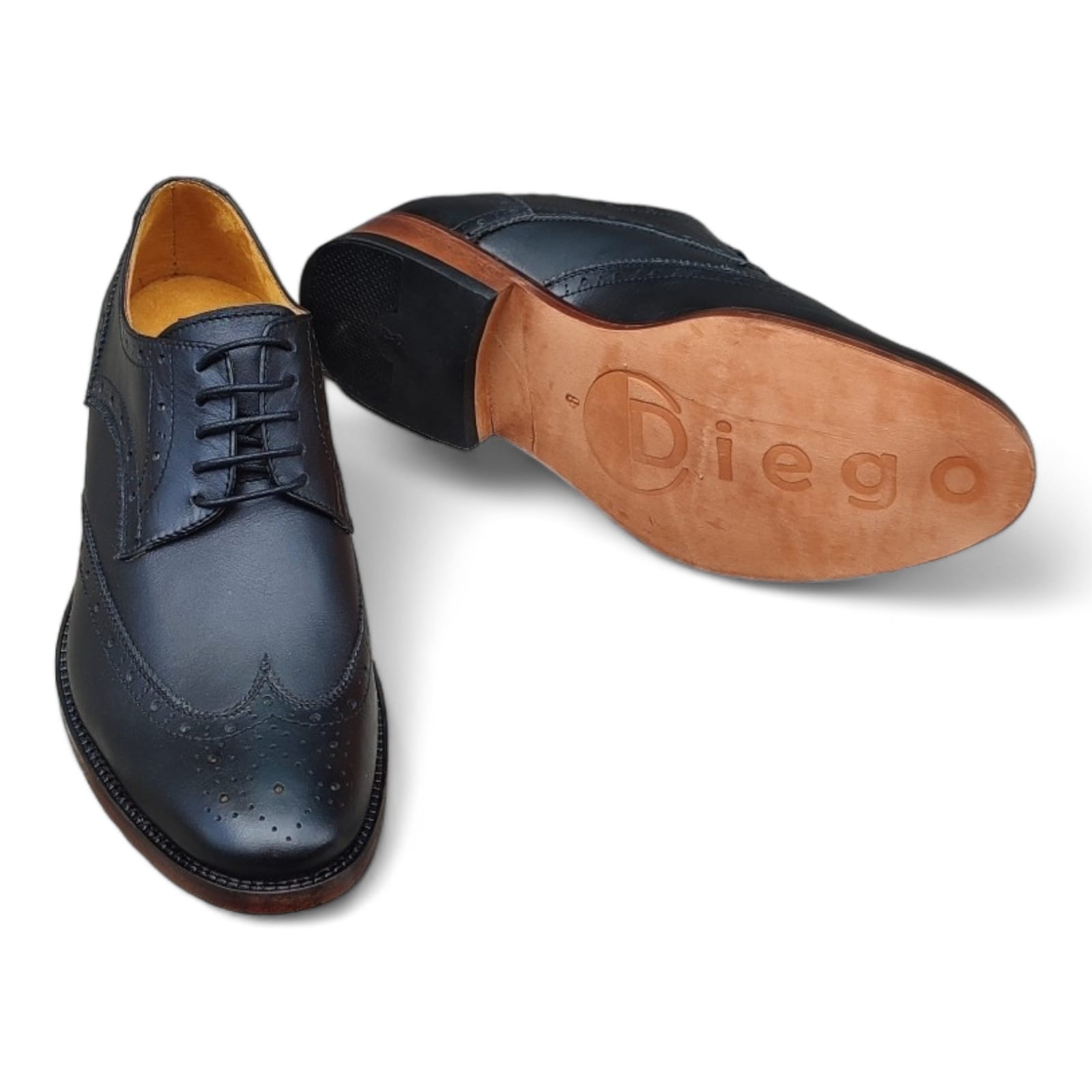 zapato Wingtip oxford- Negro - Imagen 2