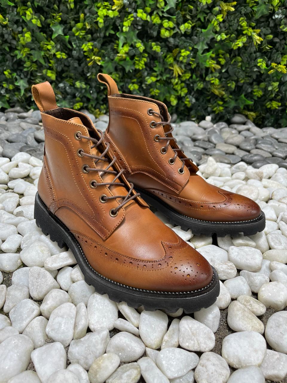 Botin Boston AMX - Miel