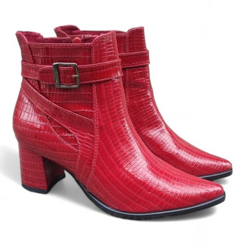 Botin Selena- Roja MUJER