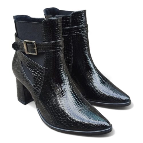 Botin Selena- Negra MUJER