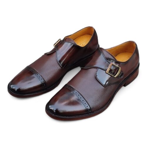 zapato Single Monkstrap Chocolate