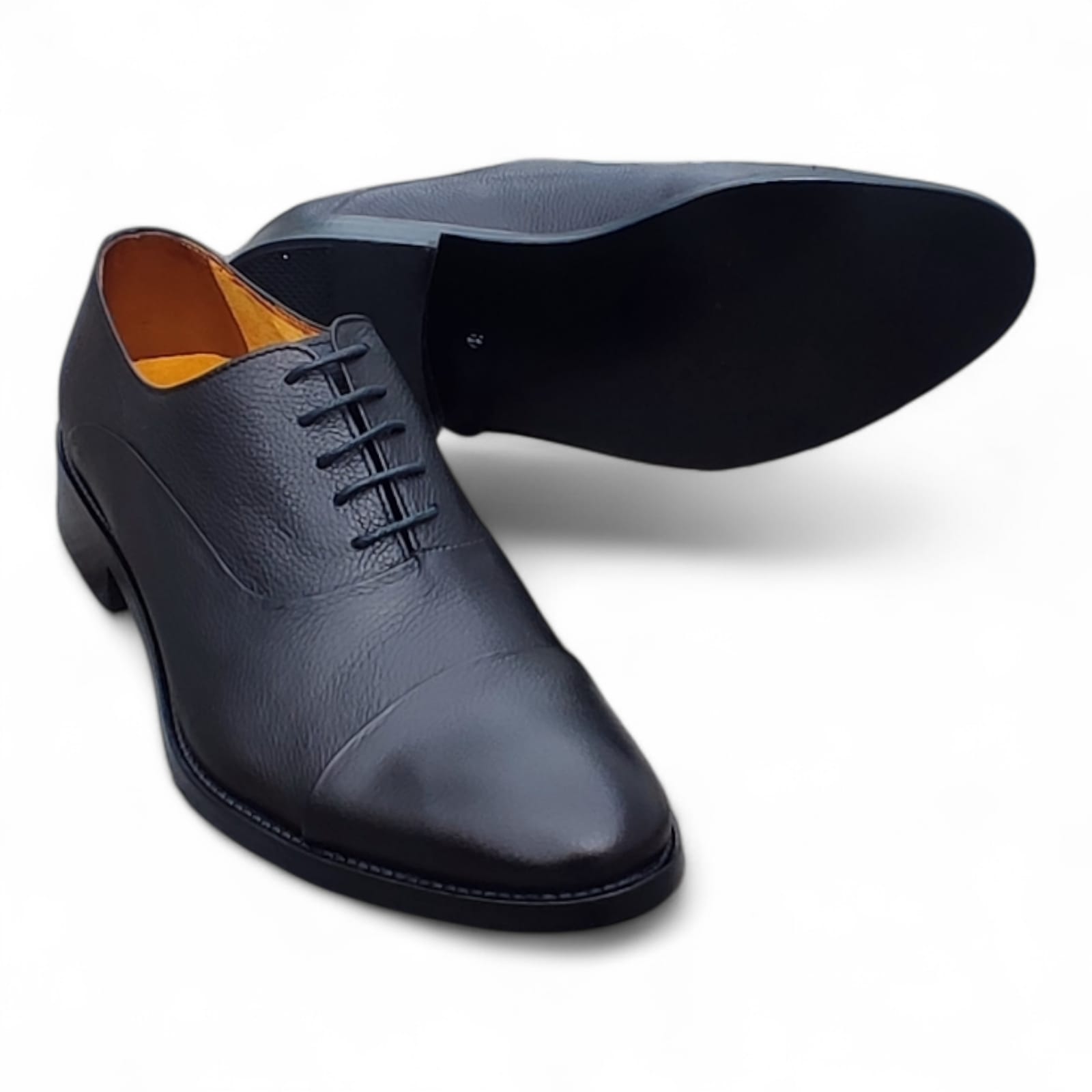 zapato Oxford Clásico Negro HB - Imagen 3