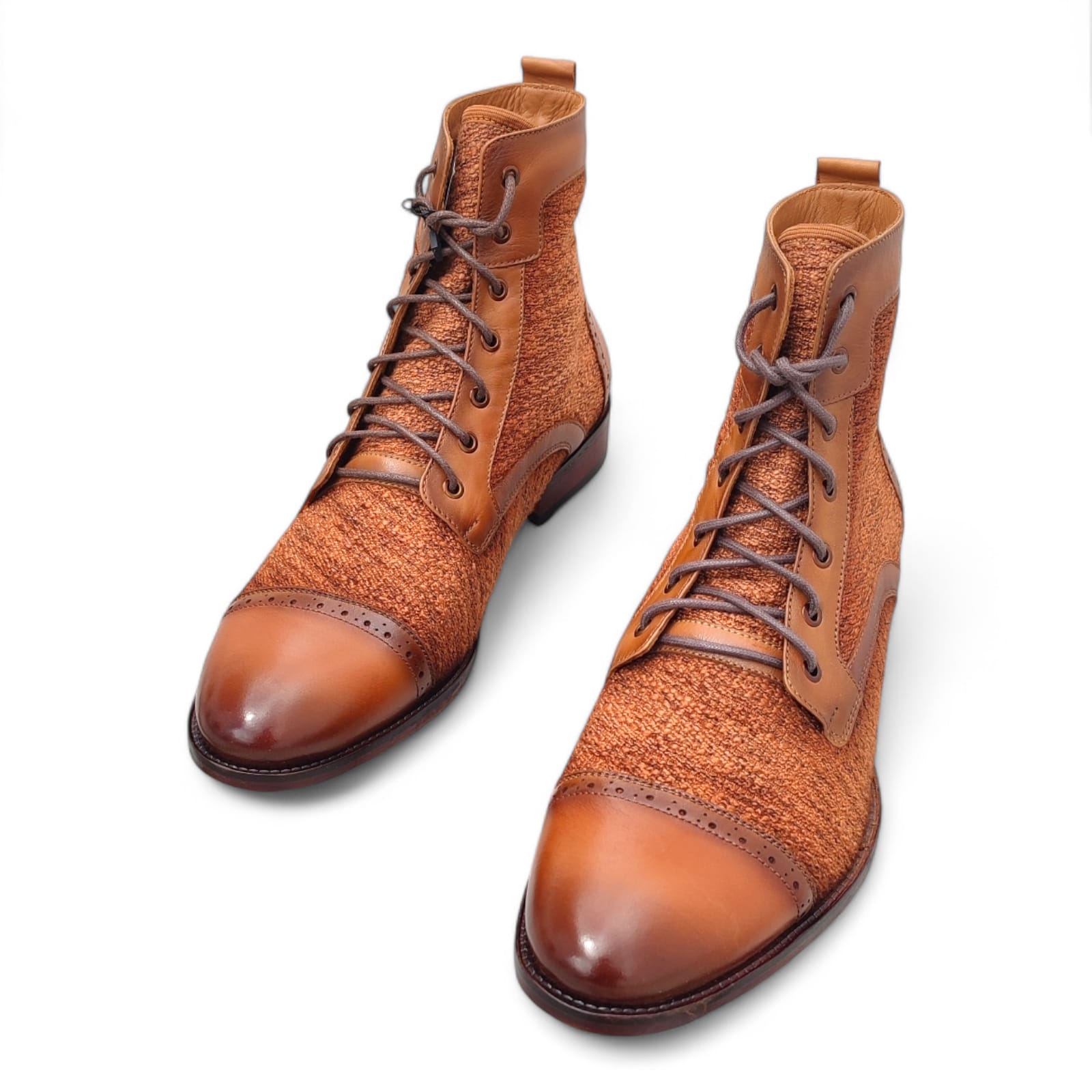 botin Jack Boot Miel- Ladrillo - Imagen 2