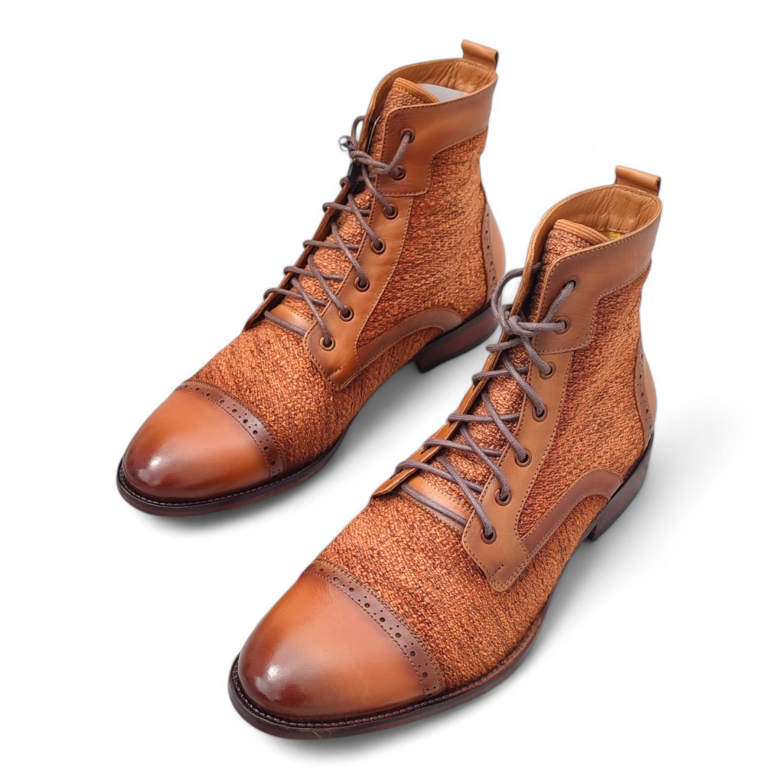 botin Jack Boot Miel- Ladrillo - Imagen 3