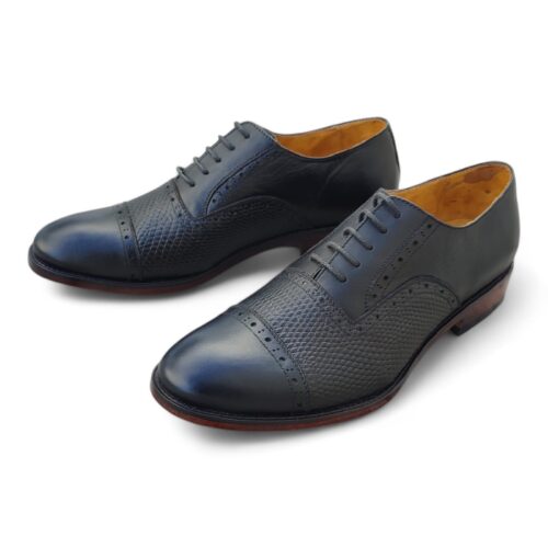 zapato Oxford Brogue Negro