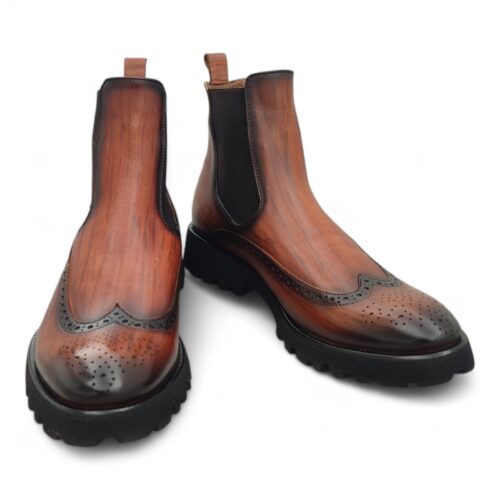 botin Chelsea Wingtip