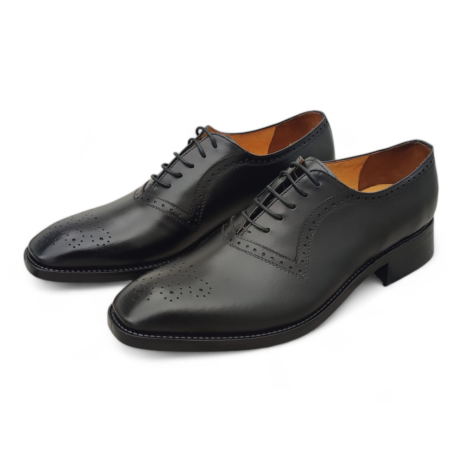 zapato Oxford Dominick Negro - Imagen 2