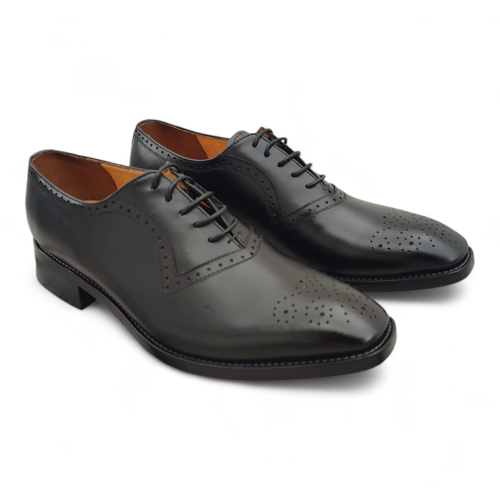 zapato Oxford Dominick Negro - Imagen 3