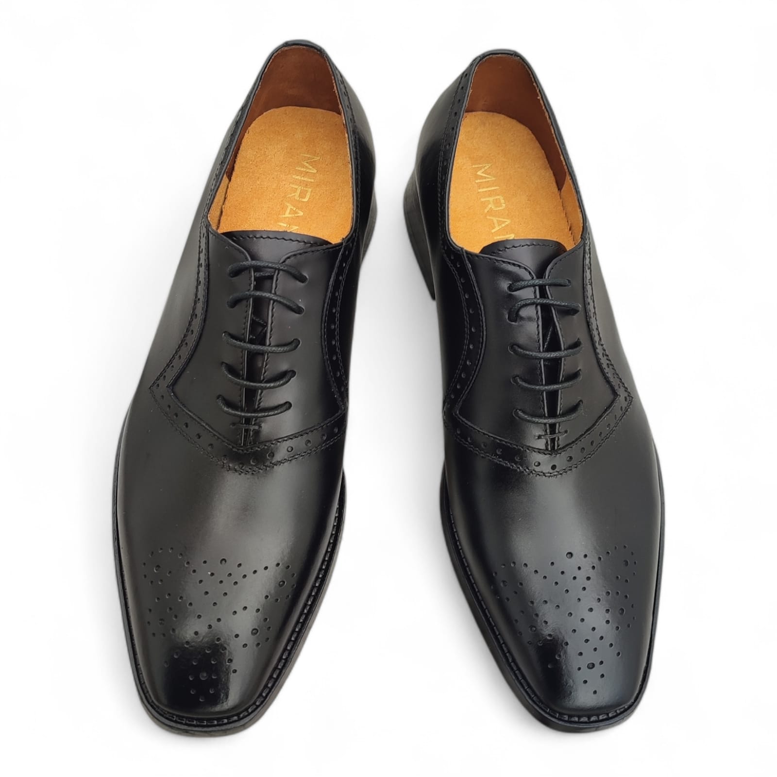 zapato Oxford Dominick Negro - Imagen 4