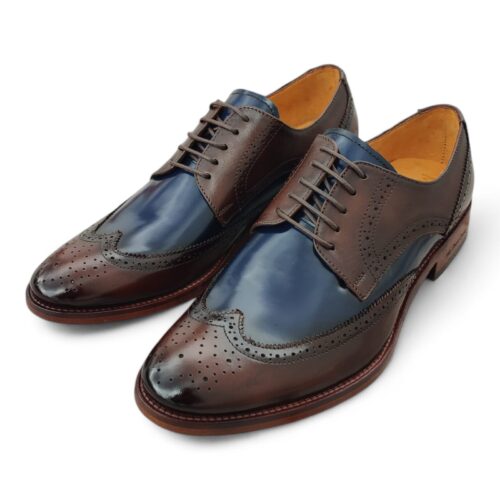 zapato Derby Bicolor