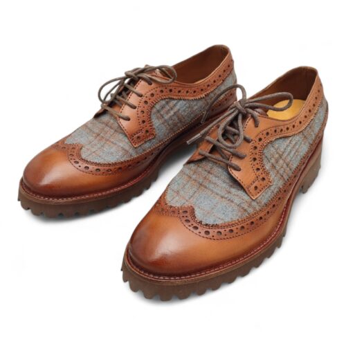 zapato Derby Brogue Mujer