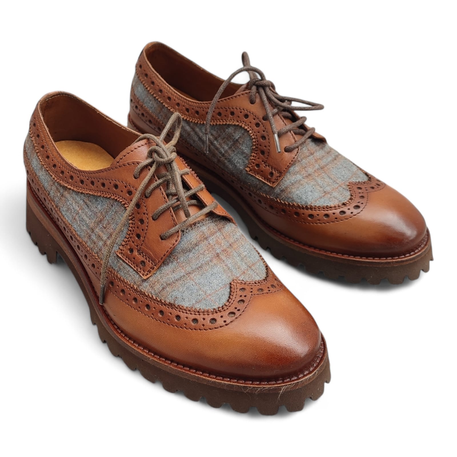 zapato Derby Brogue Mujer - Imagen 3