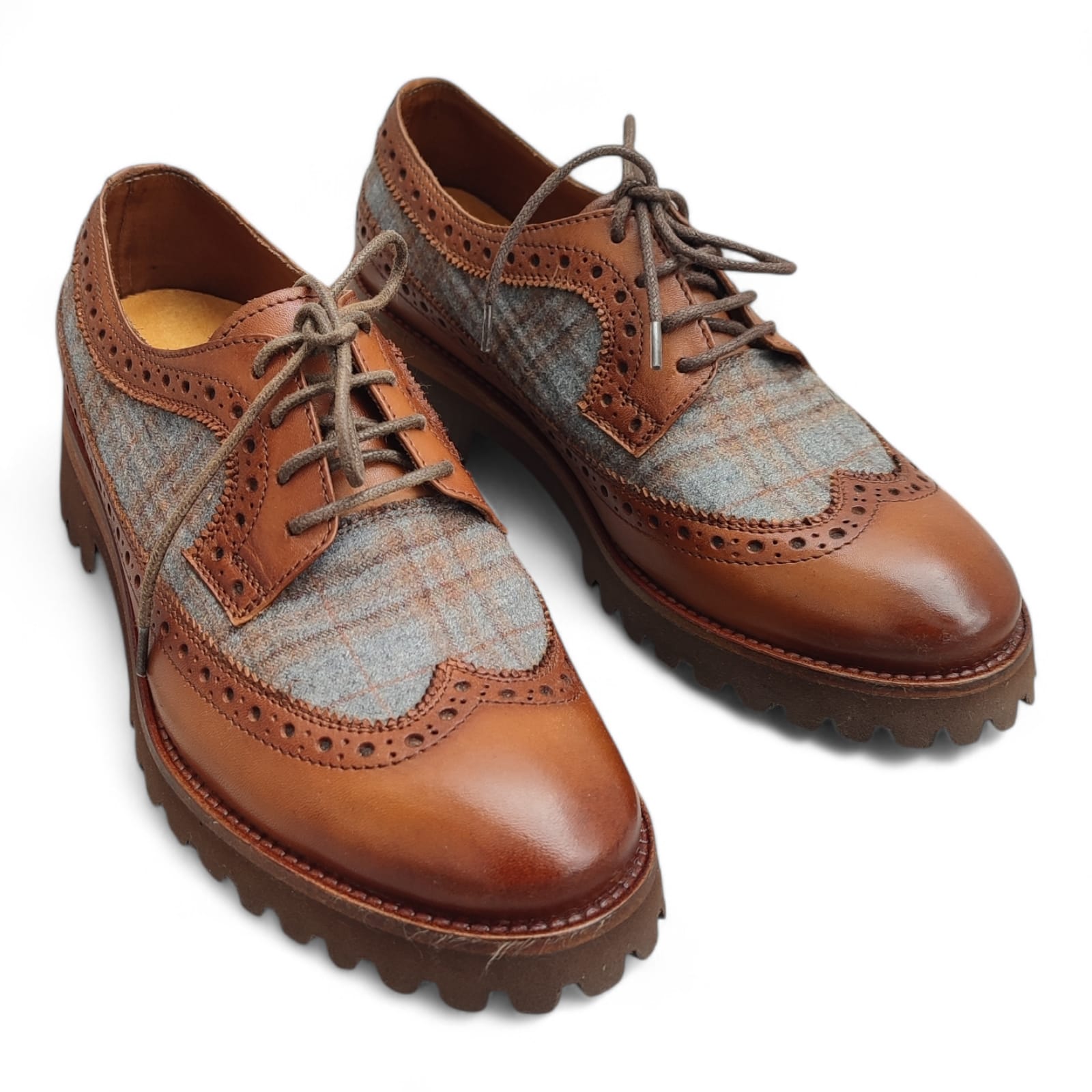 zapato Derby Brogue Mujer - Imagen 4