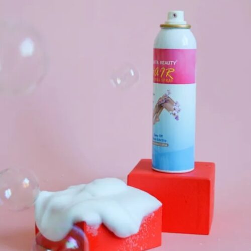 Spray depilador. Depilador Instantáneo