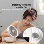 Ventilador personal recargable. portátil