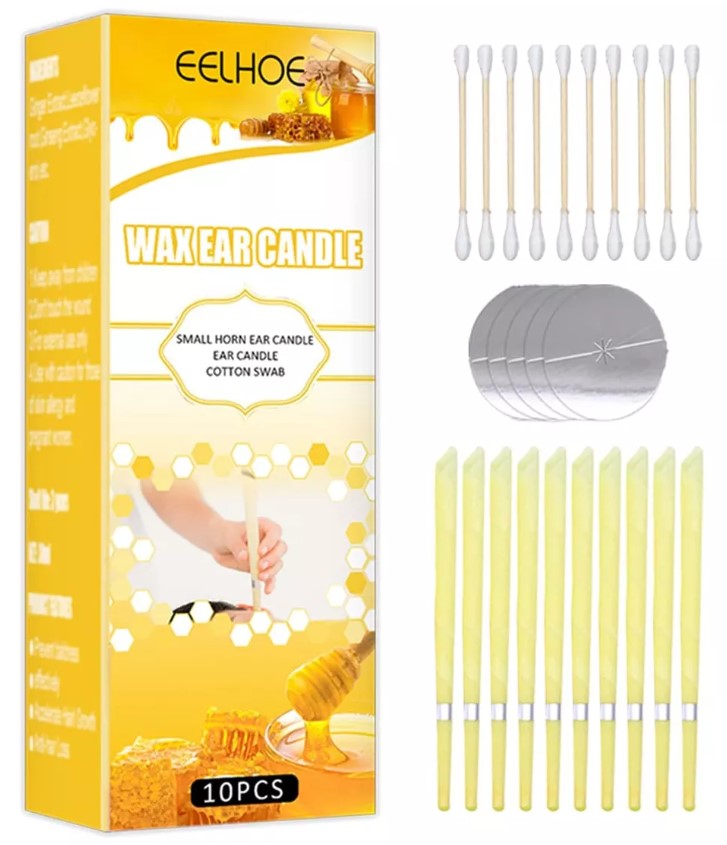 Vela limpiadora de oidos x 10 unidades