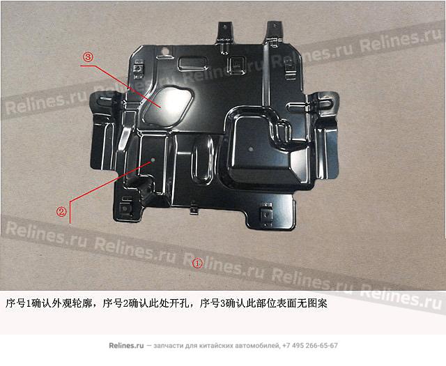 AMBACAR - HAVAL H9 - PROTECTOR PLASTICO POST CARTER H9