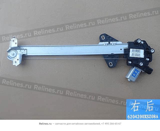 AMBACAR - HAVAL H2 - ELEVAVIDRIO PUERTA POST RH (H2-1.5T)