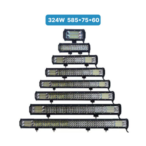 BARRA LED 324W 585*75*60