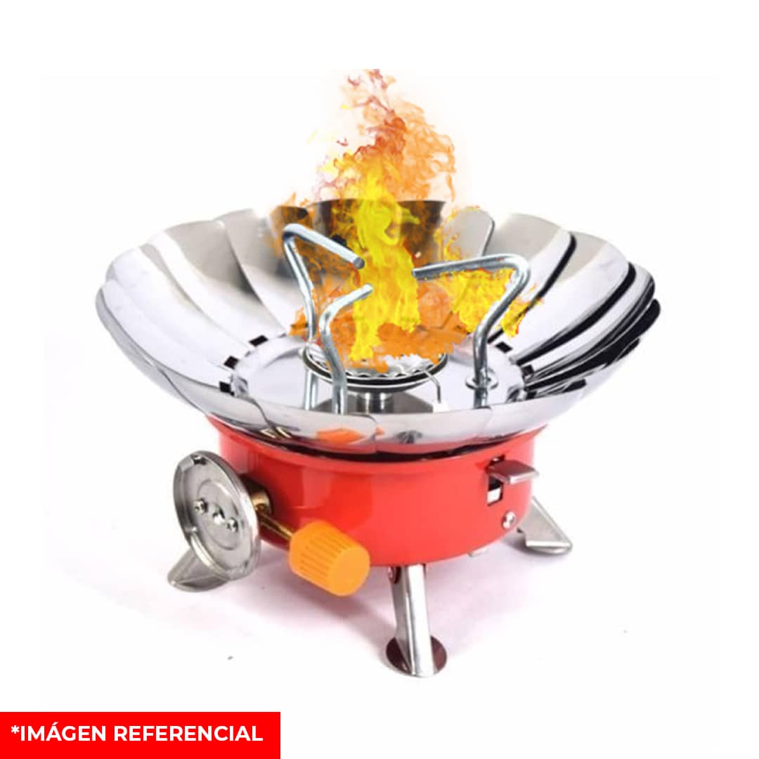 ESTUFA DE CAMPING TIPO FLOR - Imagen 2