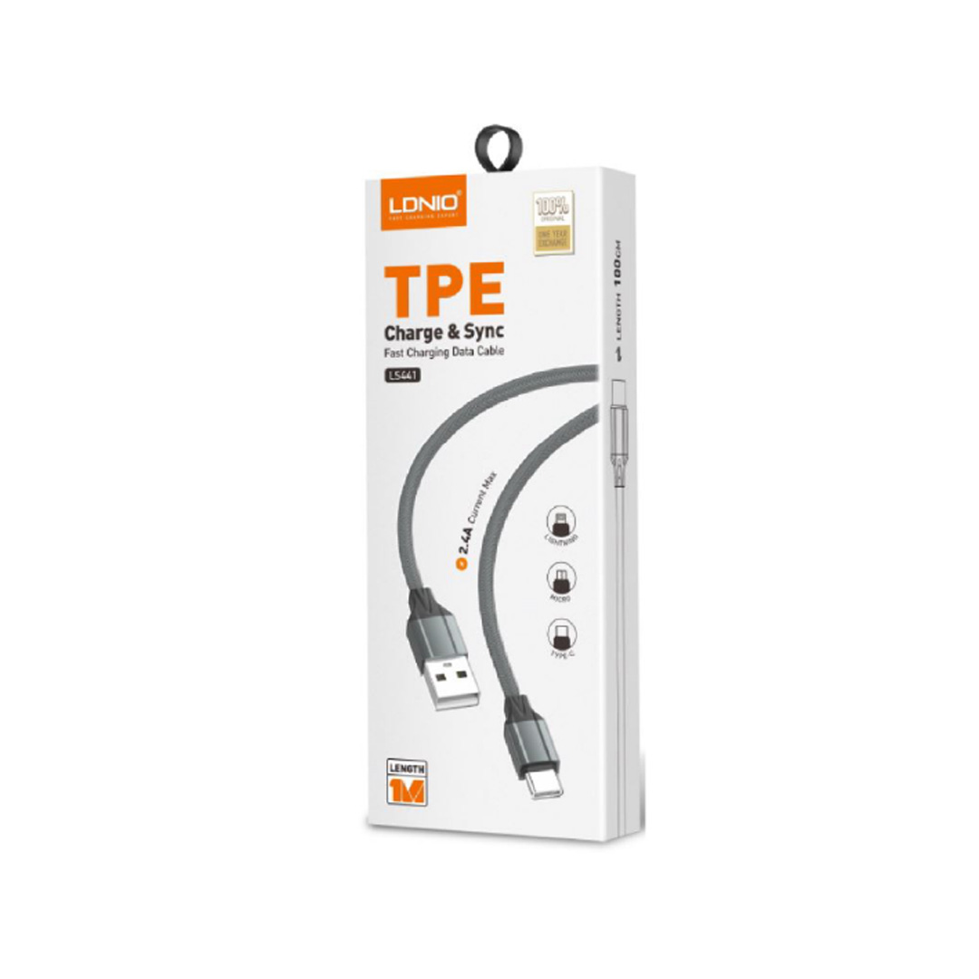 CABLE 2,4A TIPO "LIGHTNING" 1M. L S 4 4 1