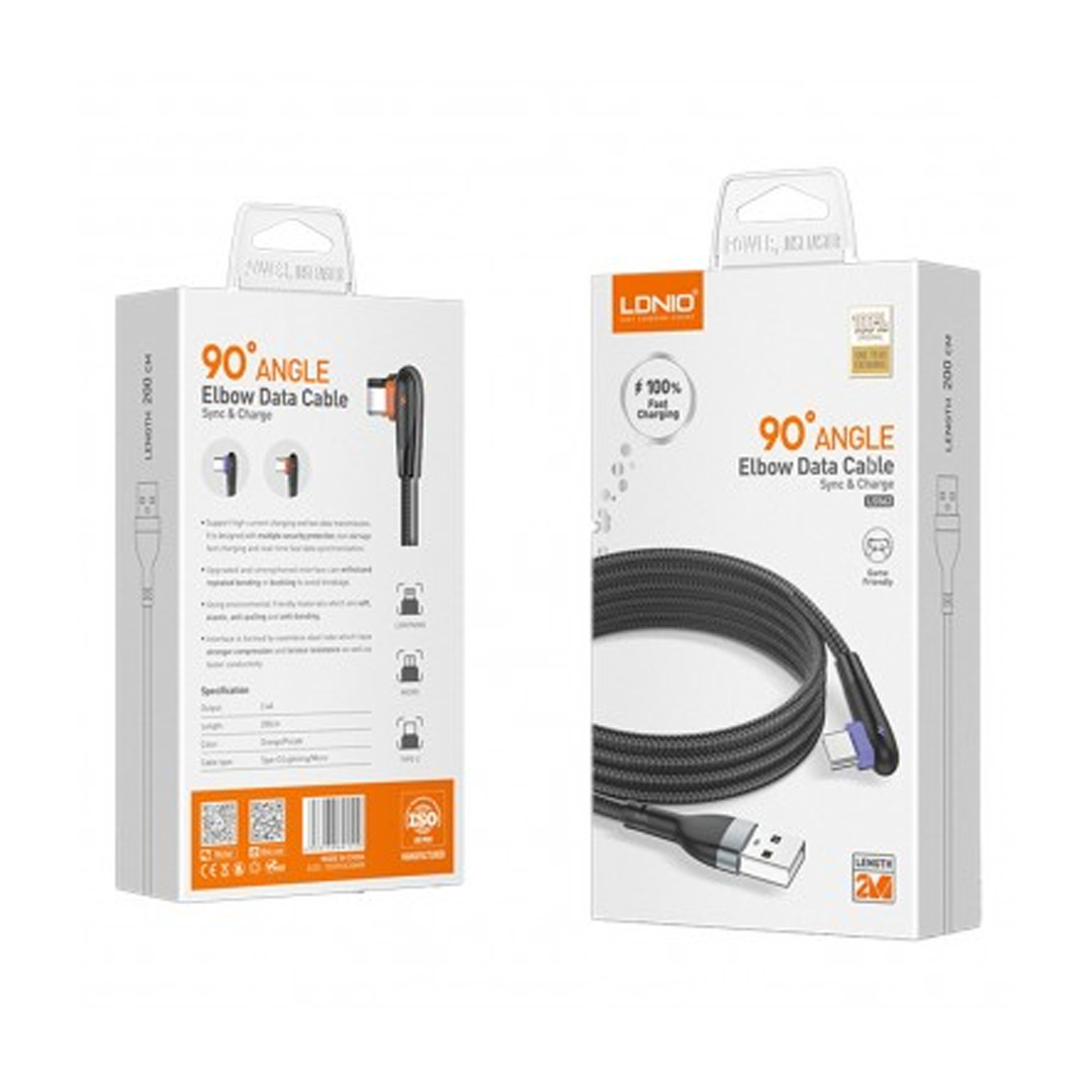 CABLE 2,4A TIPO "LIGHTNING" 2M. L S 5 6 2