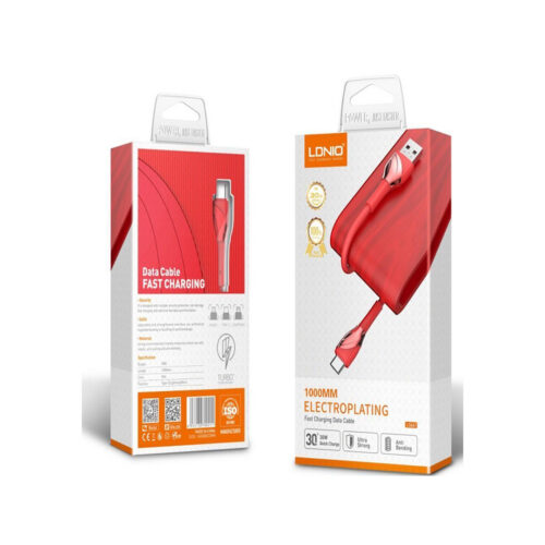 CABLE 30W TIPO "LIGHTNING" 1M. L S 6 6 1